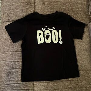 Halloween “Boo” SS Tee, Unisex 5T